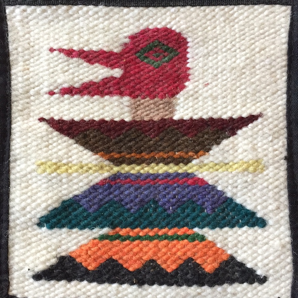 VTG Tribal Design Phone/Passport Pouch Purse - Picture 3 of 7